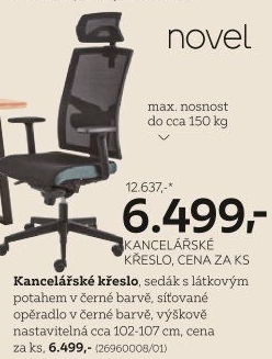 KANCELÁŘSKÉ KŘESLO