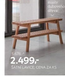 ŠATNÍ LAVICE