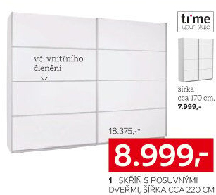 SKŘÍŇ 220 CM