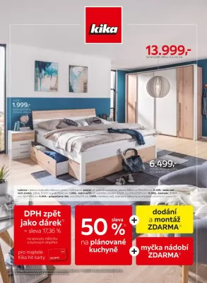 akční leták Kika nábytek 5.2.2024-18.2.2024