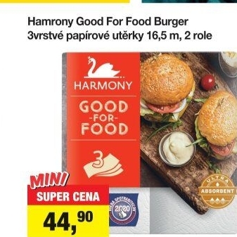 Kuchyňské utěrky 3vrstvé Good for Food Harmony
