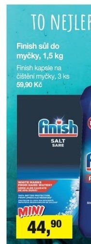 Sůl do myčky Finish