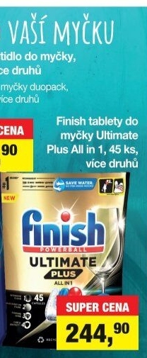 Tablety do myčky Finish Ultimate Plus