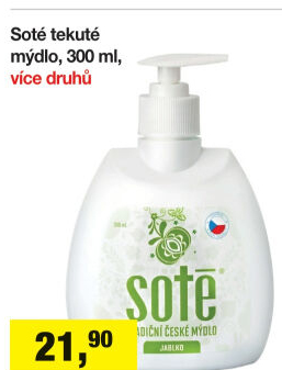 Tekuté mýdlo Soté