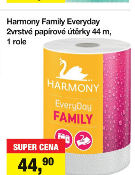 Utěrky kuchyňské 2vrstvé Every Day Family Harmony