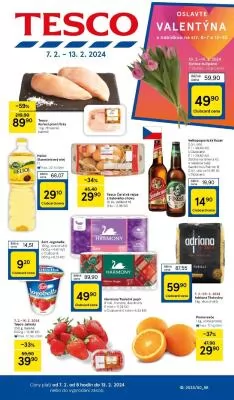 akční leták Tesco 7.2.2024-13.2.2024