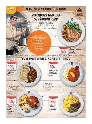 akční leták Globus 7.2.2024-13.2.2024