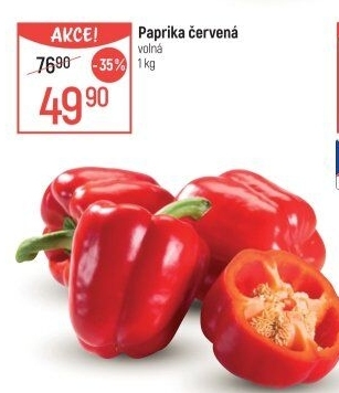 Paprika červená