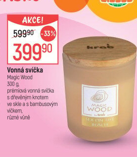 Svíčky Magic Wood Krab