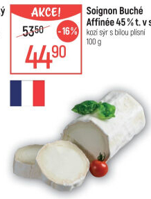 Sýr Buche affinée 45% Soignon