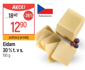 Sýr Eidam 30%