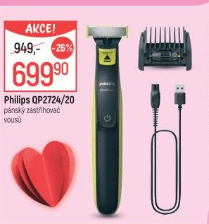 Zastřihovač Philips OneBlade QP2724/20