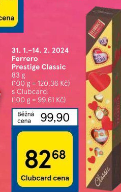Bonboniéra Prestige Ferrero