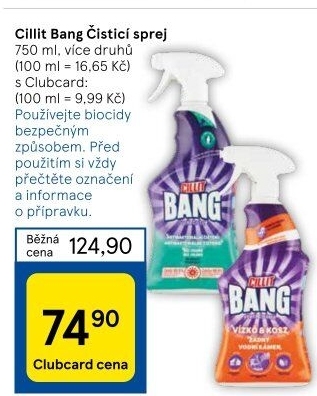 Čistič Cillit Bang