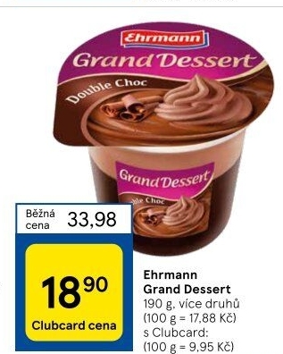 Dezert Grand Dessert Ehrmann