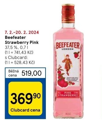Gin Pink Beefeater