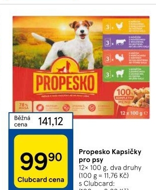 Kapsičky pro psy Propesko