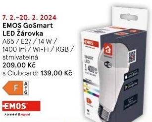 LED žárovka GoSmart Emos