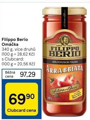 Omáčky Filippo Berio