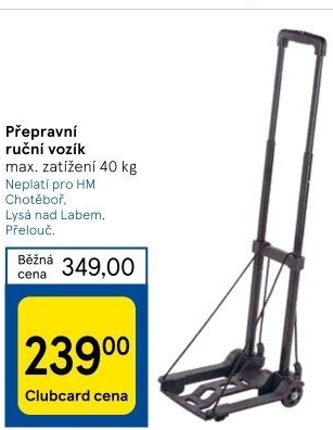 Přepravní vozík
