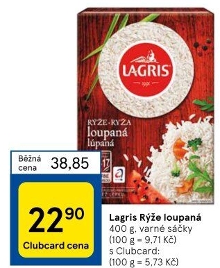 Rýže loupaná Lagris
