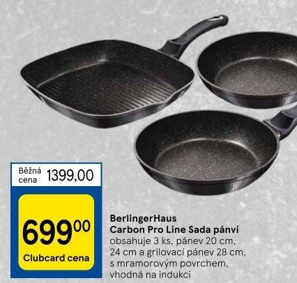 Sada pánví Carbon Pro Line Berlinger Haus