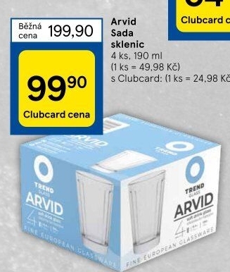 Sada sklenic Arvid