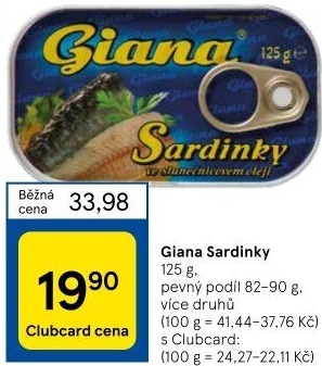 Sardinky Giana