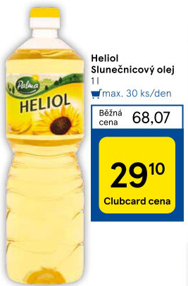 Slunečnicový olej Heliol Palma