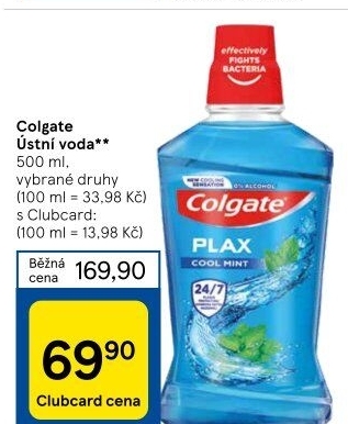 Ústní voda Colgate