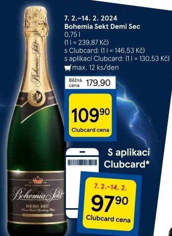 Bohemia Sekt Demi Sec