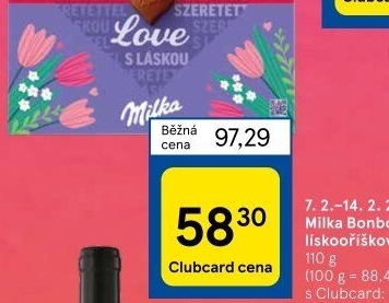 Bonboniéry Milka