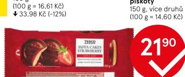 Čokopiškoty Tesco