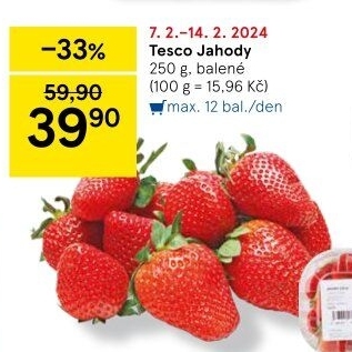 Jahody Tesco
