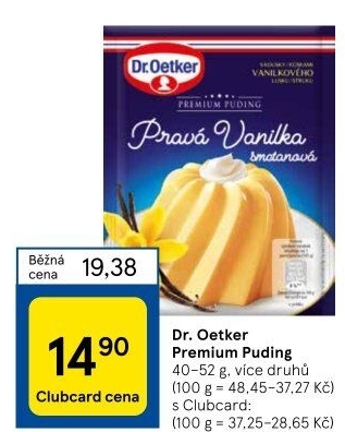 Pudink Premium Dr. Oetker