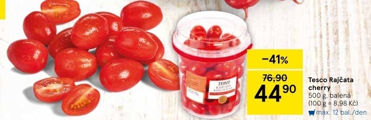Rajčata cherry Tesco