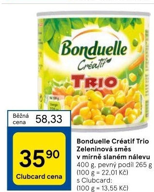 Trio Créatif Bonduelle