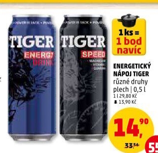 Energetický nápoj Tiger