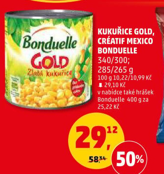 Kukuřice sterilovaná Gold Bonduelle