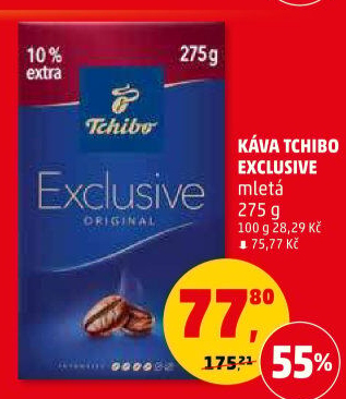 Mletá káva Tchibo Exclusive