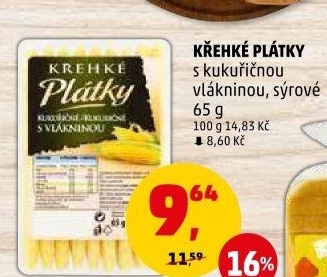 Plátky křehké