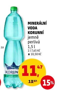 Přírodní voda Korunní