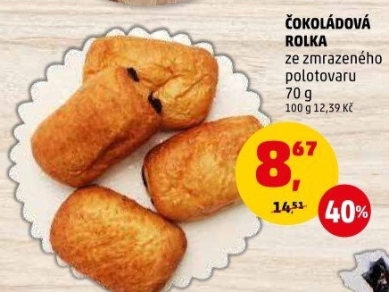Rolka čokoládová