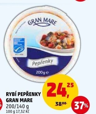 Rybí pepřenky Gran Mare