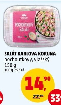 Salát pochoutkový Karlova Koruna