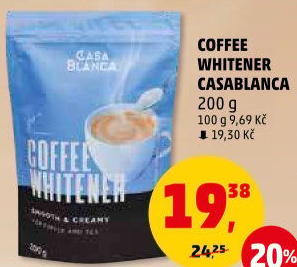 Smetana instantní do kávy Coffee Whitener Casablanca