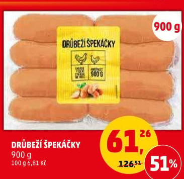 Špekáčky drůbeží