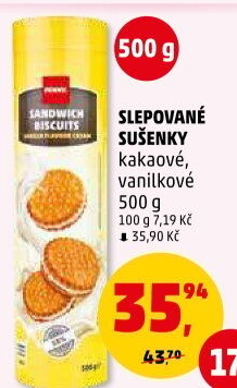 Sušenky slepované Penny