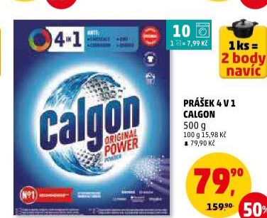 Změkčovač vody Calgon