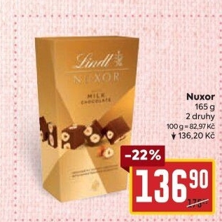 Bonboniéra Nuxor Lindt